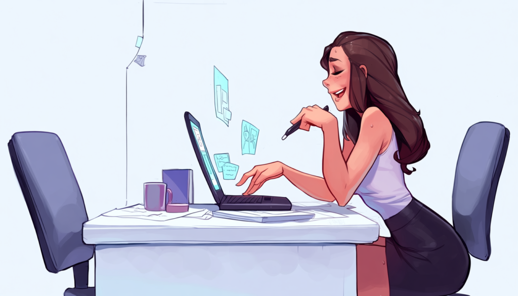AI automation improving workplace productivity