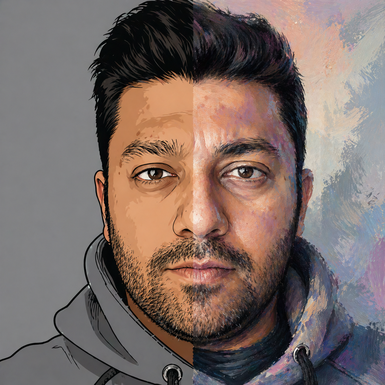 AI illustration of Author
